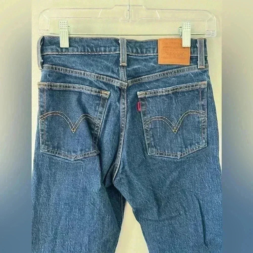 Levi’s skinny blue jeans size 26 NWOT - Picture 2 of 3